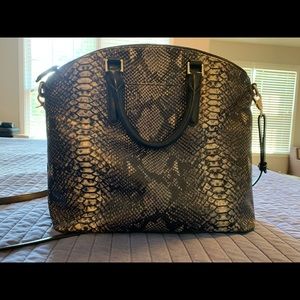 Brahmin large Duxbury satchel - snakeprint